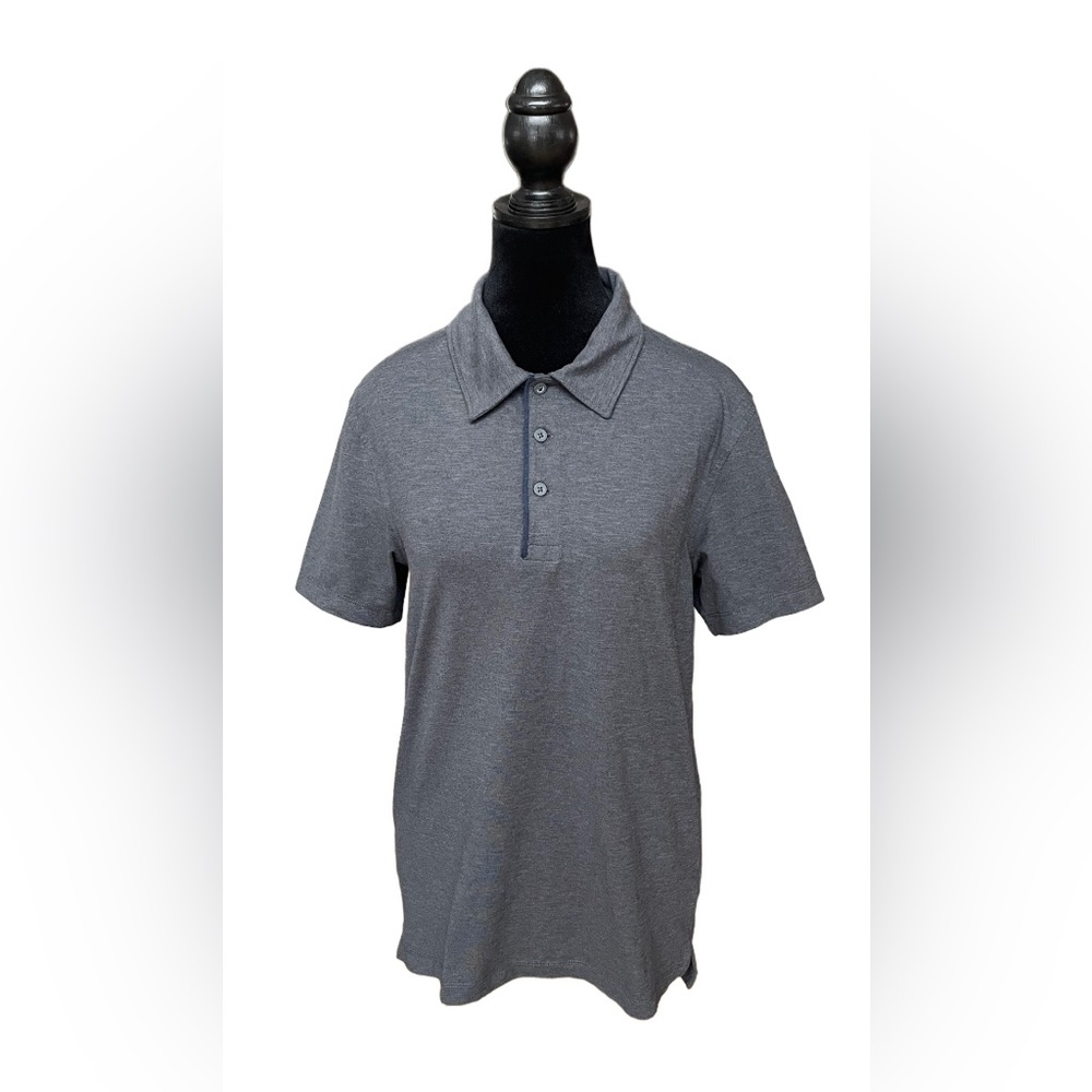 J. Crew: Gray Polo Performance Shirt